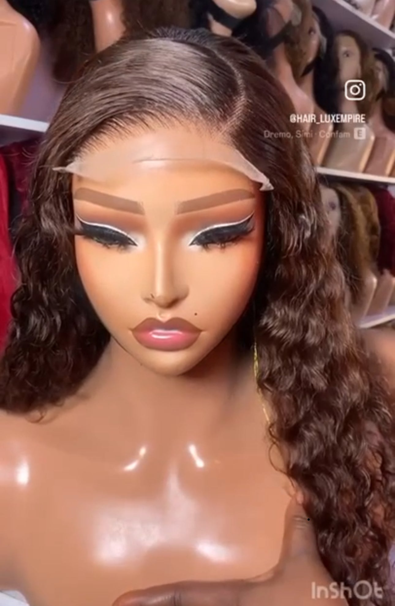 20'' Chestnut Deep Wave