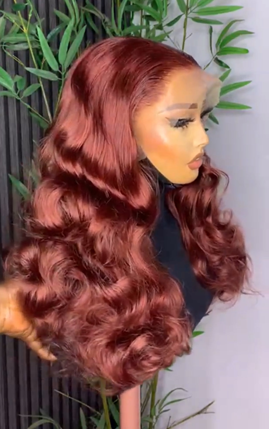 20'' Bouncy Curls| Ginger Color