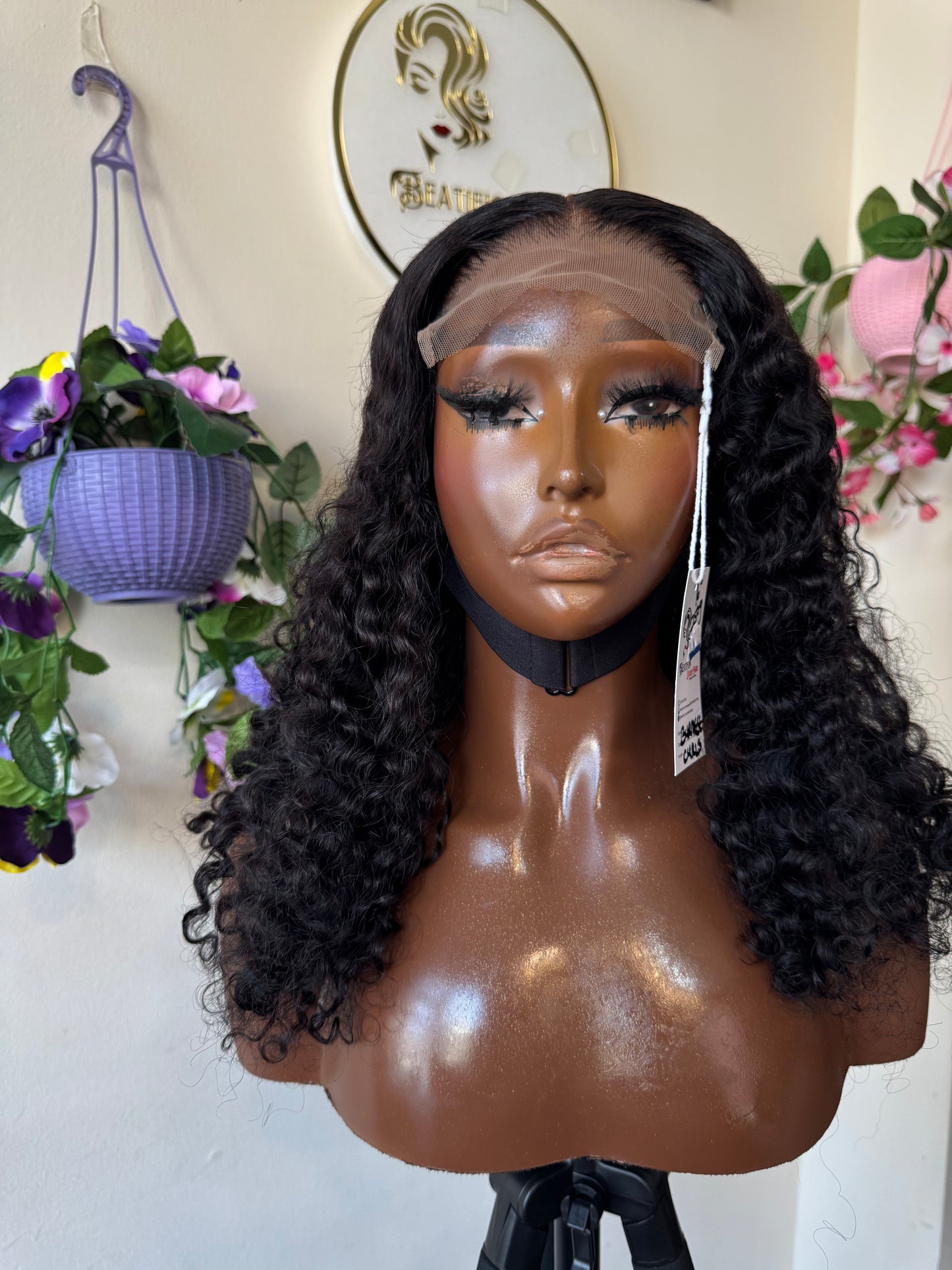 16” Burmese Curls Black Color