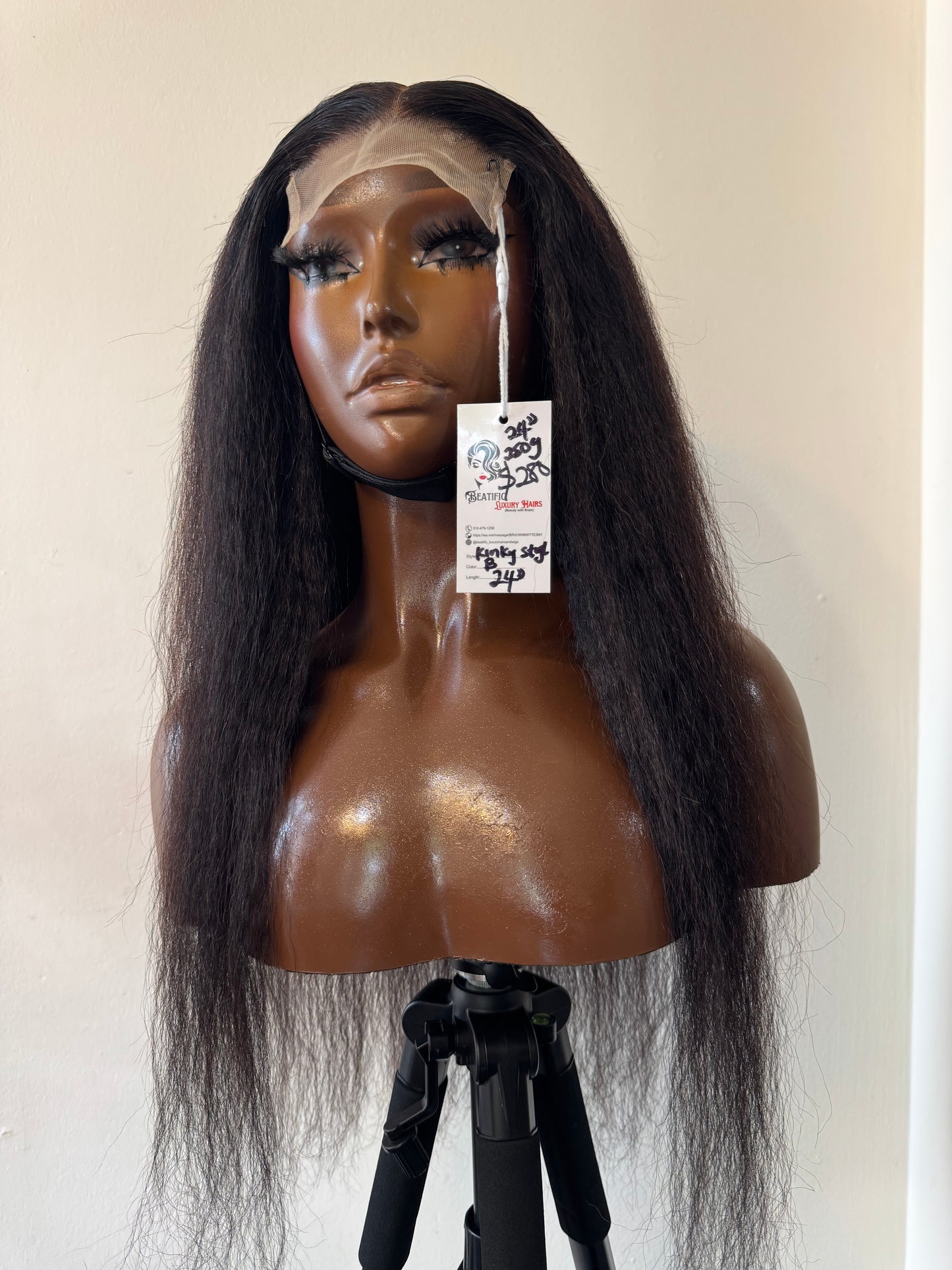 24” Kinky Straight